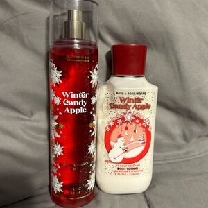 Brand New Winter Candy Apple Set